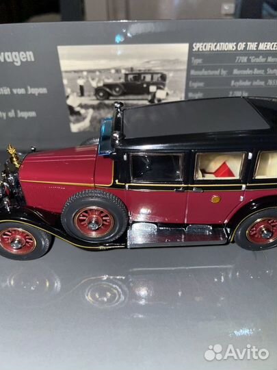 Mercedes-Benz 770K 1935 г Minichamps 1/43