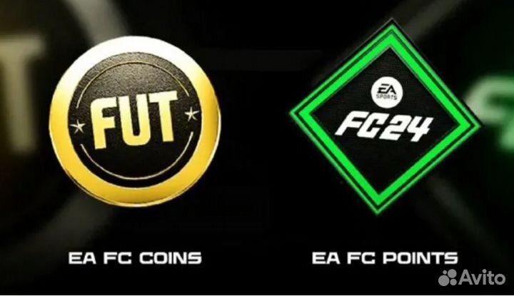 Монеты eafc 24 и FC24 Points (Ps4, Ps5, Xbox) FIFA