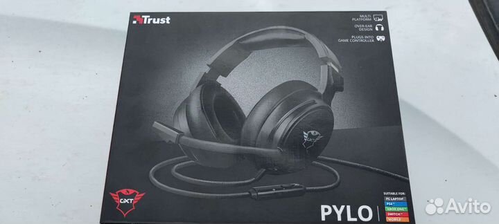 Игровые наушники trust pylo