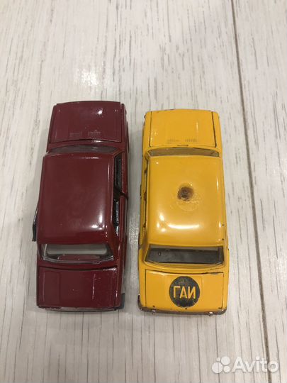 Модели 1:43 СССР ваз-2105 и ваз-2101 гаи
