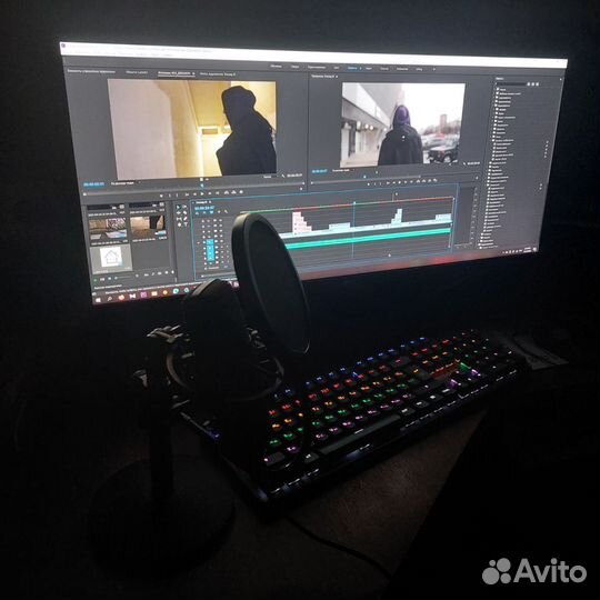 Монтаж видеороликов / Сценарий / Озвучка