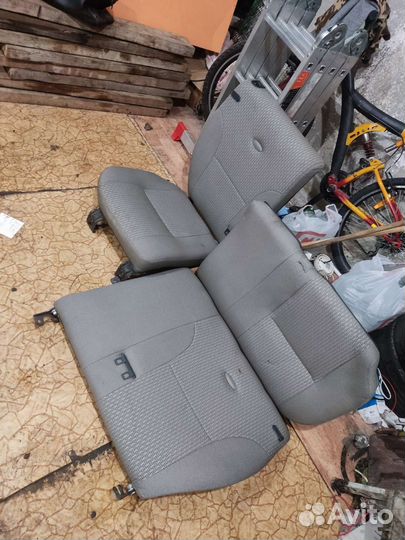 Заднее сиденье лада калина