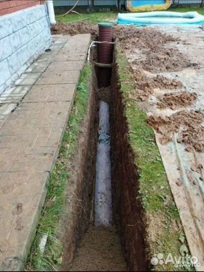 Земляные работы ручной Копка траншей вручную