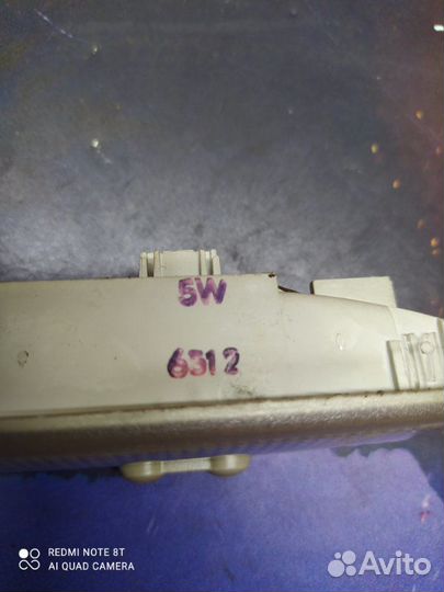 Плафон салона Renault Duster 2014