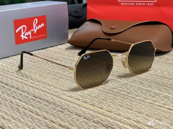 Солнечные очки ray ban Octagonal RB 3556N 001