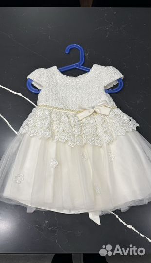 Платье для девочки 80-86