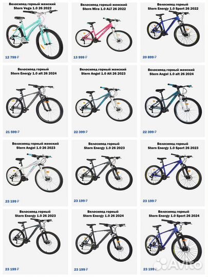 Велосипеды Stern Roces Denton Все модели