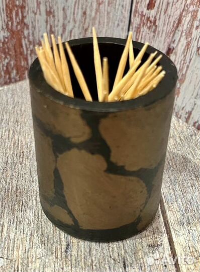 Стаканчик для зубочисток, ватных палочек Африка