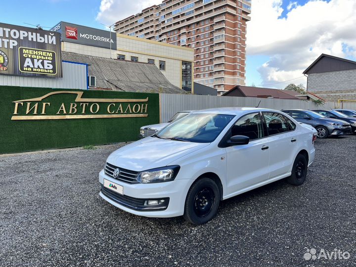 Volkswagen Polo 1.6 МТ, 2018, 189 345 км