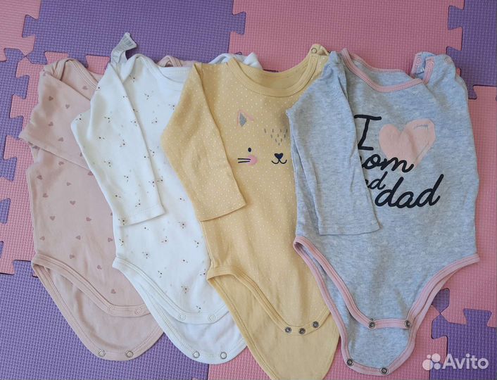 Вещи пакетом для девочки 68-74 размер