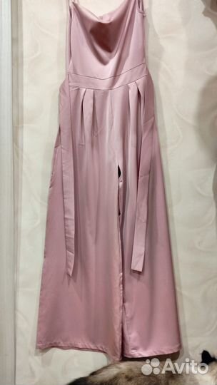 Шелковый комбинезон