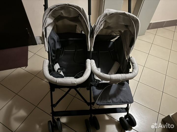 Коляска для двойни