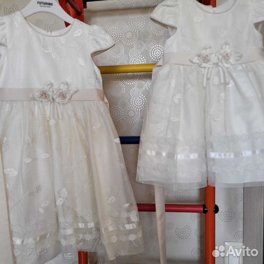 Нарядные платья для сестренок