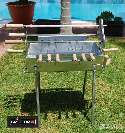 Мангал автоматический угольный