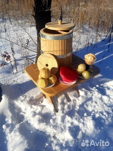 Кадка дубовая 50 литров