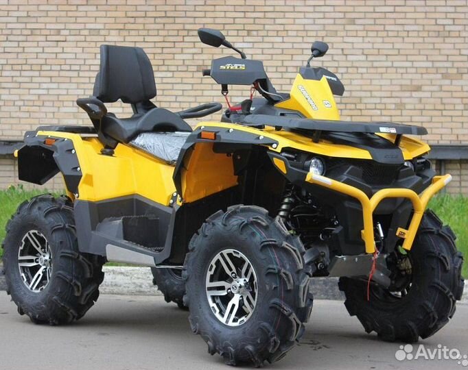 Квадроцикл stels ATV 800 guepard trophy желтый