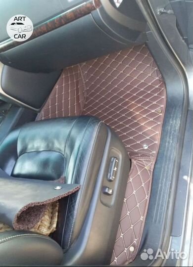 3D коврики из экокожи для Toyota Land Cruiser