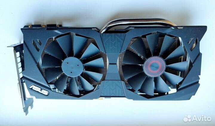 Видеокарта asus GeForce GTX970 Strix 4gb