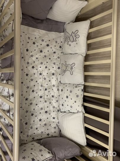 Постельное белье с бортиками