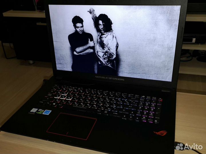 Игровой ноутбук asus ROG gl753vd