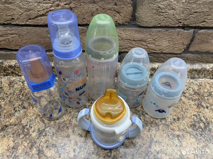 Бутылочки, поильники nuk