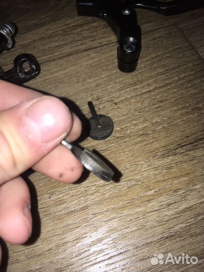 Велосипедный дисковый механический тормоз