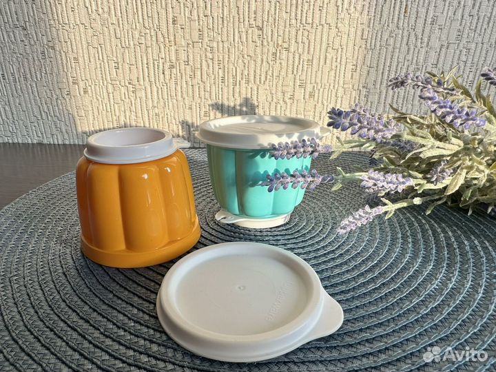 Порционные формочки для желе Tupperware новые