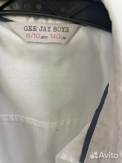 Рубашка школьника 140