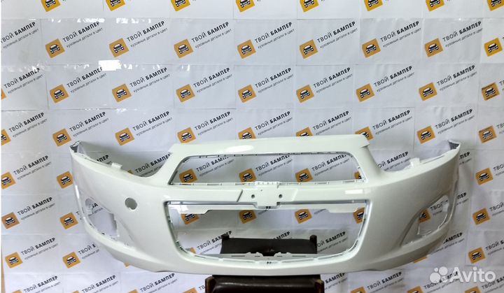 Бампер передний Шевроле Авео Т-300 цвет GAZ