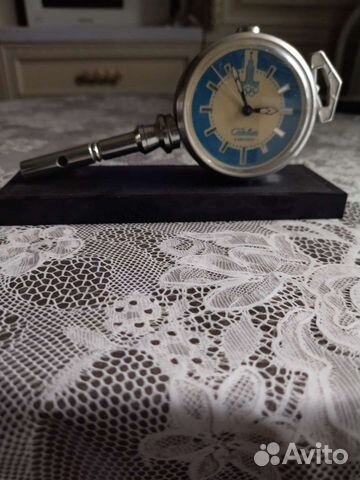 Часы будильник слава СССР