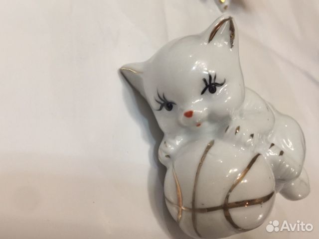 Статуэтки фарфоровые котят