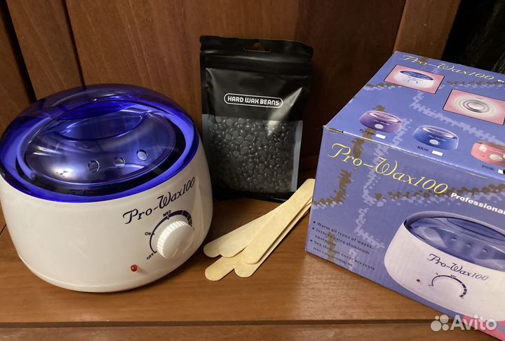 Воскоплав + воск 200гр+ шпатель 5шт