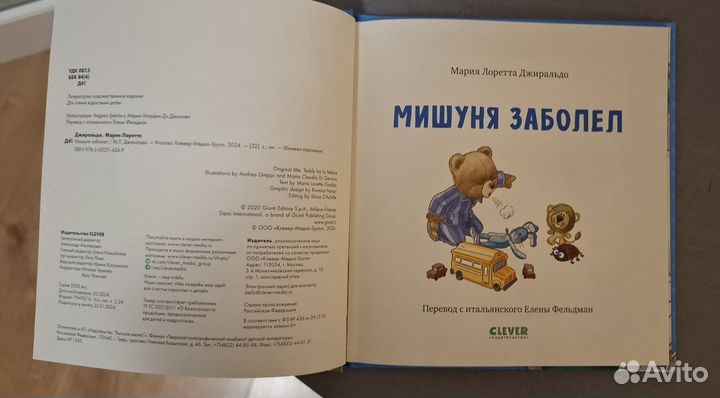 Книги Clever Мишуня заболел,Мишуня идёт спать