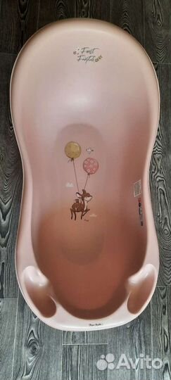 Ванночка для купания с горкой