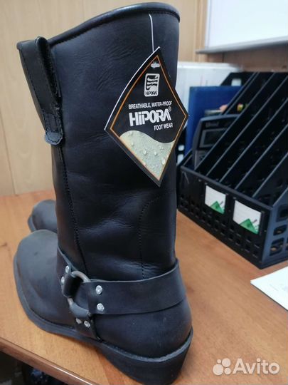 Мотоботинки MB 62 черные michiru рр43