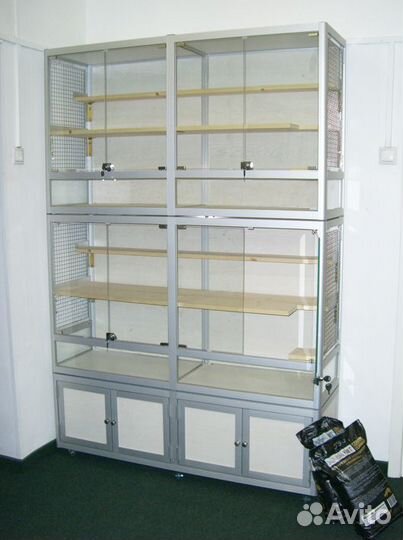 Клетки витрины для шиншилл, дегу, других грызунов