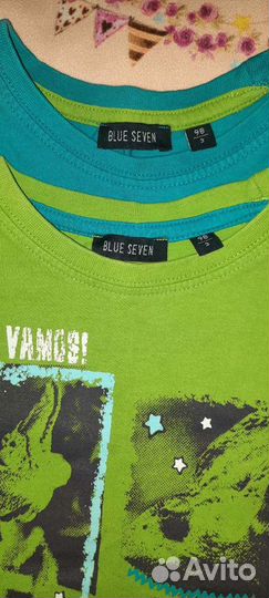 Джинсы + 2 футболки 98р