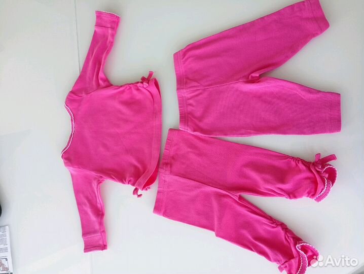 Фирменный костюм Carter's для девочки 3мес