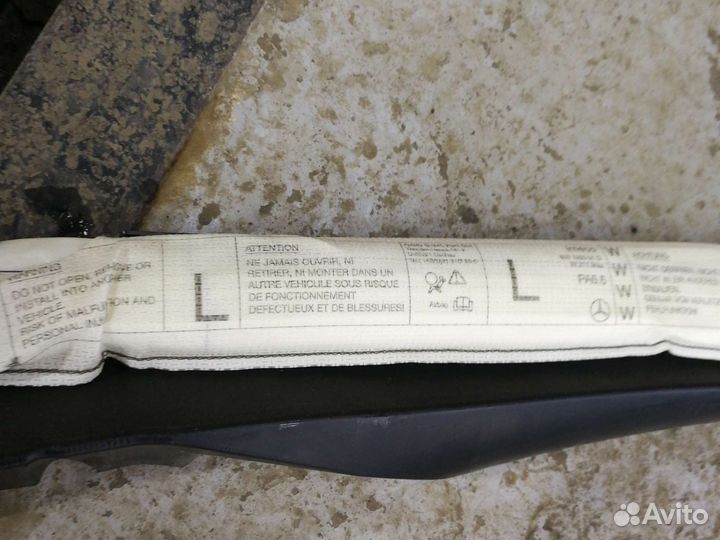 Шторка безопасности mercedes 211