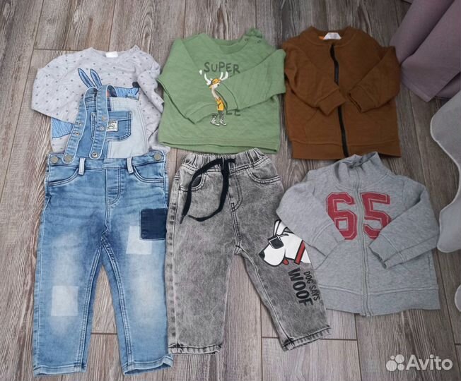 Вещи пакетом на мальчика 86