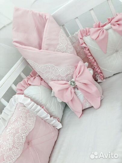 Новые комплекты в кроватку сатин