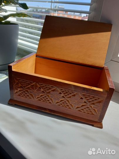 Шкатулка деревянная СССР
