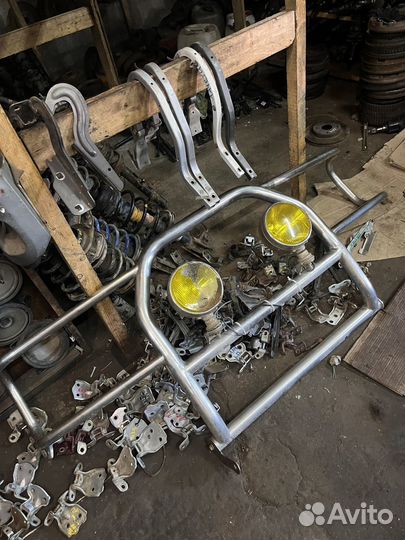 Защита бампера Паджеро 1