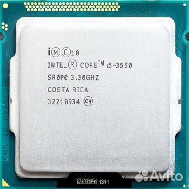 Intel core i5 3550