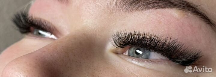 Наращивание ресниц на дому