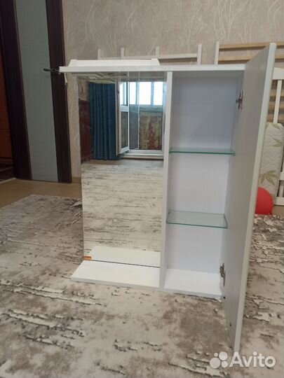 Зеркало в ванную с подсветкой бу