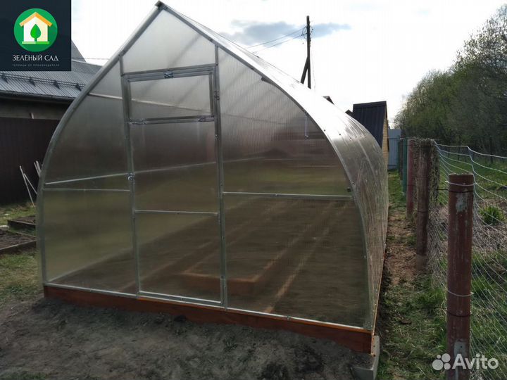 Теплицы из поликарбоната с доставкой