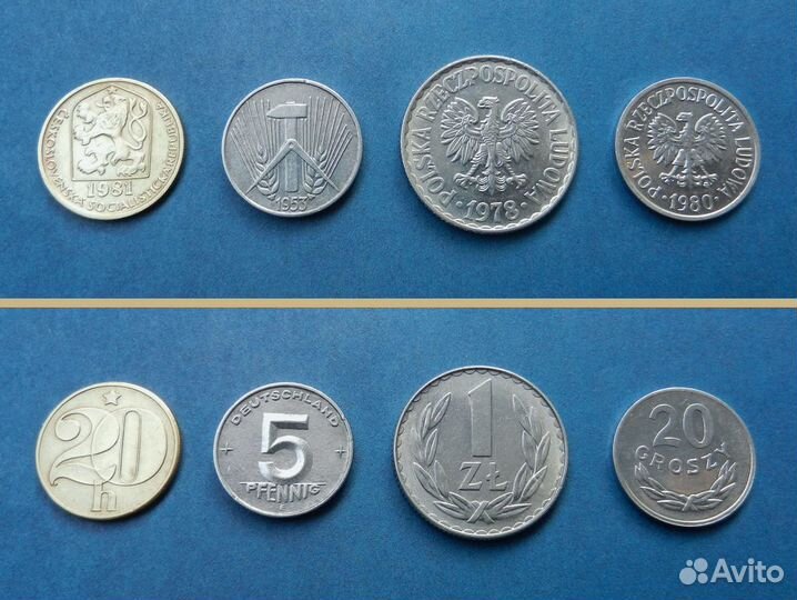 Зарубежные монеты