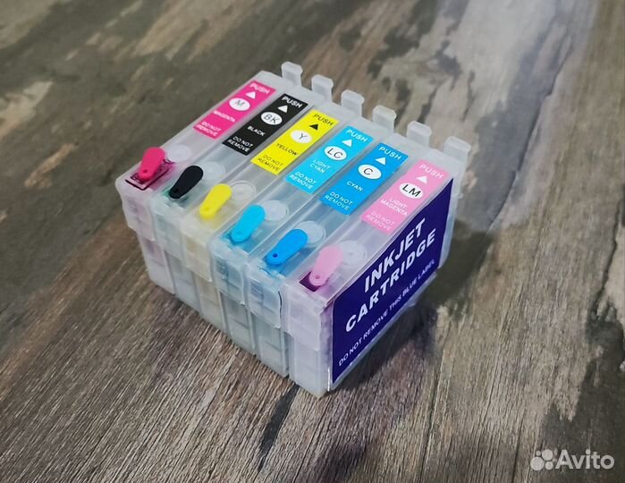 Заправляемые картриджи для Epson P50 или T50