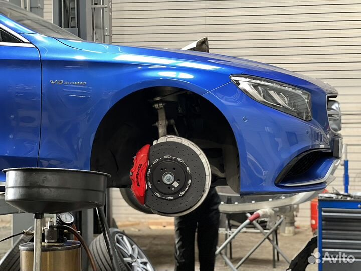 Задние тормозные диски S63 W222